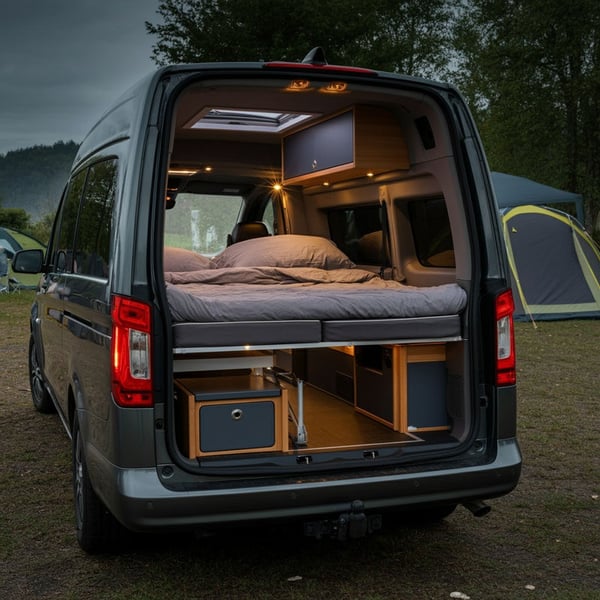 Camper-Van-Kombi-Bed