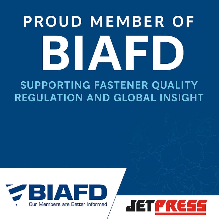 JET PRESS IS PROUD TO BE A MEMBER OF BIAFD